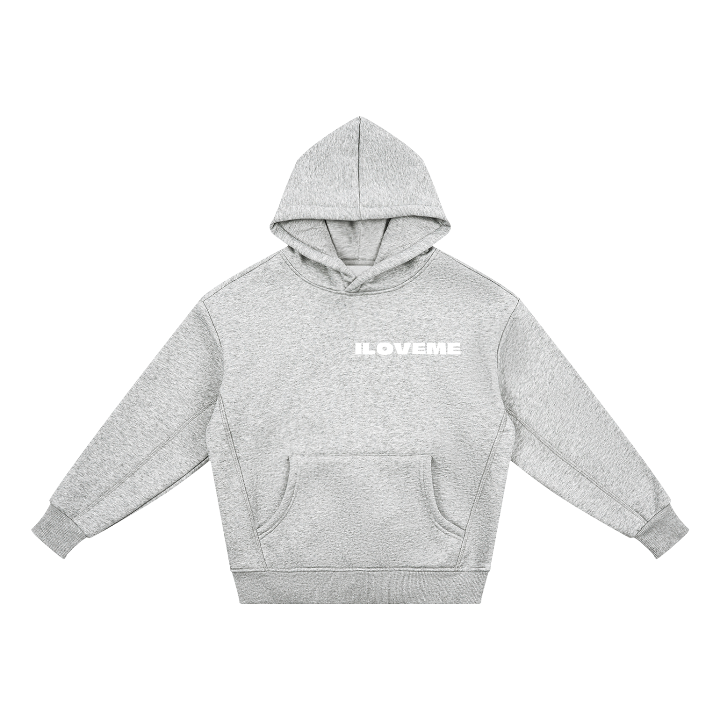 Essential Gray Kids' Fleece Hoodie