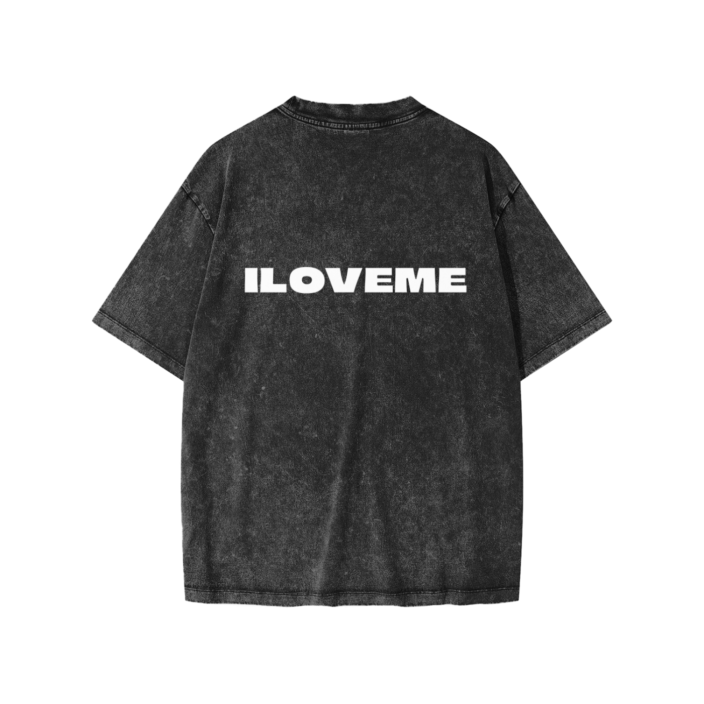 ILOVEME Black Snow Washed Kids' T-Shirt