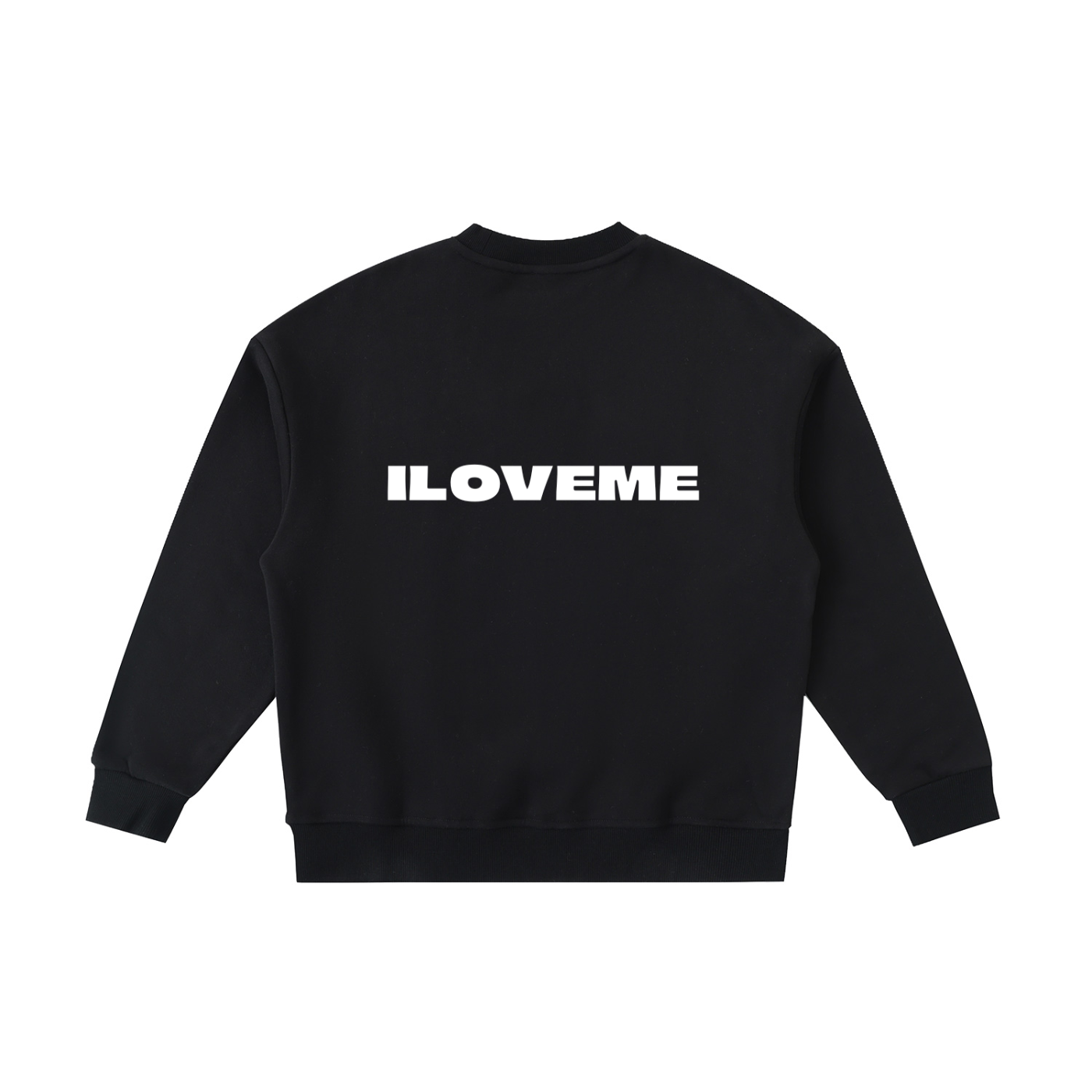 Essential Black Fleece Kids' Crewneck Sweatshirt