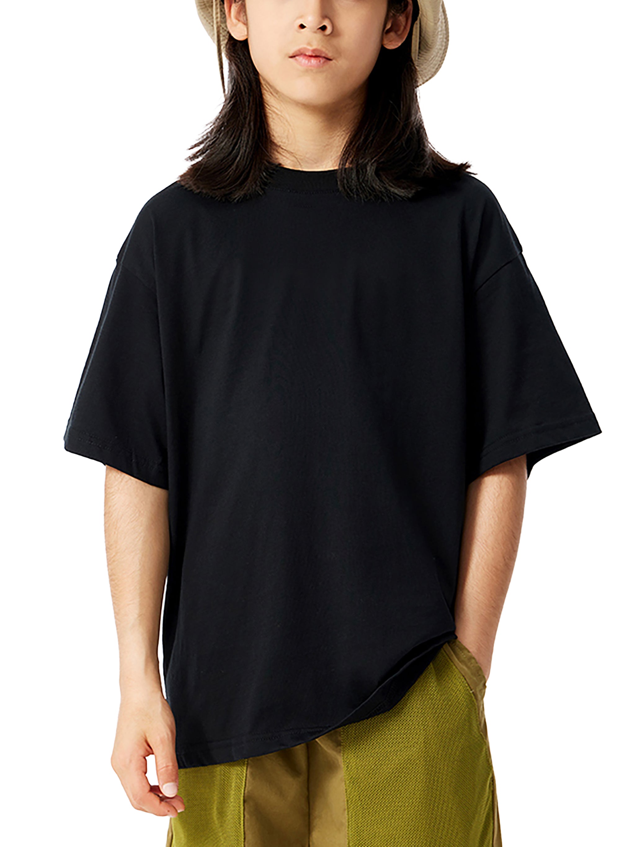 ILOVEME Black Essential Kids' T-shirt